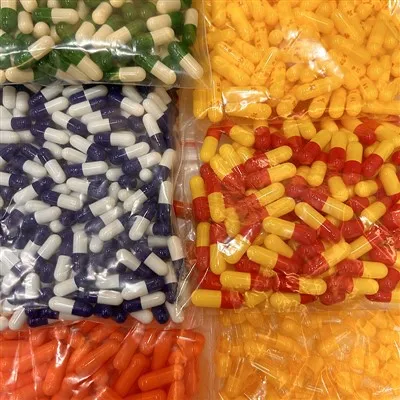 Мале празне гел капсуле